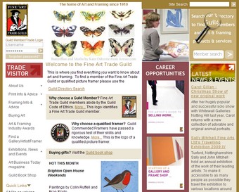 Fine Art Trade Guild home page