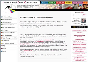 ICC home page