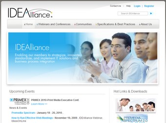 IDEAlliance home page