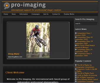 Pro Imaging home page