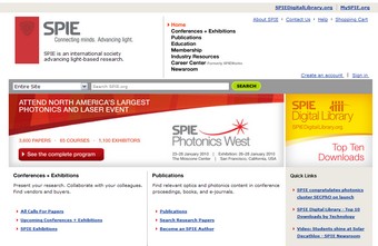 SPIE home page